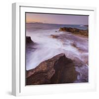 Sandstone Coast at Betlem, Del Llevant Peninsula, Majorca, Spain-Rainer Mirau-Framed Photographic Print