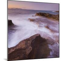 Sandstone Coast at Betlem, Del Llevant Peninsula, Majorca, Spain-Rainer Mirau-Mounted Photographic Print