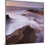 Sandstone Coast at Betlem, Del Llevant Peninsula, Majorca, Spain-Rainer Mirau-Mounted Photographic Print