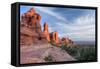 Sandstone Dawn, Arches National Park-Vincent James-Framed Stretched Canvas