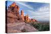 Sandstone Dawn, Arches National Park-Vincent James-Stretched Canvas