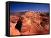 Sandstone Erosion of the Colorado National Monument, Colorado National Monument, USA-Mark Newman-Framed Stretched Canvas