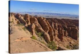 Sandstone Fins-Gary Cook-Stretched Canvas