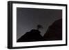 Sandstone Formation at Night in Zion National Park, Utah, USA-Chuck Haney-Framed Photographic Print