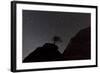 Sandstone Formation at Night in Zion National Park, Utah, USA-Chuck Haney-Framed Photographic Print