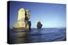 Sandstone Formation from the Twelve Apostles-null-Stretched Canvas