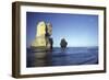 Sandstone Formation from the Twelve Apostles-null-Framed Photographic Print