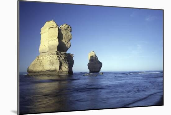 Sandstone Formation from the Twelve Apostles-null-Mounted Photographic Print