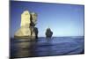 Sandstone Formation from the Twelve Apostles-null-Mounted Photographic Print