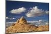 Sandstone Formation under Clouds-James Hager-Mounted Photographic Print