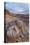 Sandstone Formation with Clouds, Valley of Fire State Park, Nevada, Usa-James Hager-Stretched Canvas
