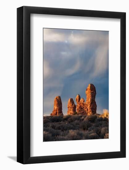 Sandstone Formations, Arches National Park-Vincent James-Framed Photographic Print