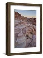 Sandstone Formations at Dawn, Valley of Fire State Park, Nevada, Usa-James Hager-Framed Photographic Print