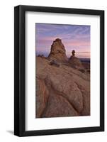 Sandstone Formations at Sunrise-James Hager-Framed Photographic Print