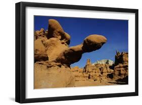 Sandstone Formations In Goblin Valley State Park, Utah, USA November 2012-Jouan Rius-Framed Photographic Print