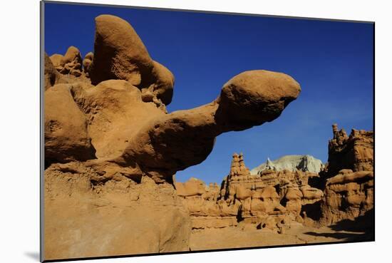 Sandstone Formations In Goblin Valley State Park, Utah, USA November 2012-Jouan Rius-Mounted Photographic Print