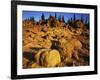 Sandstone formations on Manatash Ridge, Wenatchee National Forest, Washington, USA-Charles Gurche-Framed Photographic Print