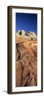 Sandstone Formations, White Pockets, Paria Plateau, Northern Arizona, USA-Lee Frost-Framed Photographic Print