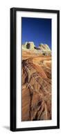 Sandstone Formations, White Pockets, Paria Plateau, Northern Arizona, USA-Lee Frost-Framed Photographic Print