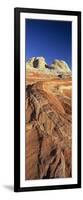 Sandstone Formations, White Pockets, Paria Plateau, Northern Arizona, USA-Lee Frost-Framed Photographic Print