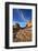 Sandstone Formations with Clouds, Coyote Buttes Wilderness, Vermilion Cliffs National Monument-James Hager-Framed Photographic Print