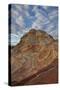 Sandstone Hill with Swirly Layers-James Hager-Stretched Canvas