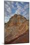 Sandstone Hill with Swirly Layers-James Hager-Mounted Photographic Print