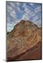 Sandstone Hill with Swirly Layers-James Hager-Mounted Photographic Print