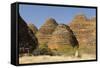 Sandstone Hills in the Domes Area of Purnululu National Park (Bungle Bungle)-Tony Waltham-Framed Stretched Canvas