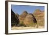 Sandstone Hills in the Domes Area of Purnululu National Park (Bungle Bungle)-Tony Waltham-Framed Photographic Print