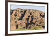 Sandstone Hills in the Domes Area of Purnululu National Park (Bungle Bungle)-Tony Waltham-Framed Photographic Print