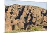 Sandstone Hills in the Domes Area of Purnululu National Park (Bungle Bungle)-Tony Waltham-Mounted Photographic Print