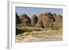 Sandstone Hills in the Domes Area of Purnululu National Park (Bungle Bungle)-Tony Waltham-Framed Photographic Print