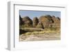 Sandstone Hills in the Domes Area of Purnululu National Park (Bungle Bungle)-Tony Waltham-Framed Photographic Print