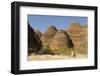 Sandstone Hills in the Domes Area of Purnululu National Park (Bungle Bungle)-Tony Waltham-Framed Photographic Print