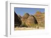 Sandstone Hills in the Domes Area of Purnululu National Park (Bungle Bungle)-Tony Waltham-Framed Photographic Print