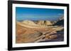 Sandstone landscape, Vermillion Cliffs, White Pocket wilderness, Bureau of Land Management, Arizona-Howie Garber-Framed Photographic Print