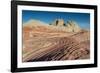 Sandstone Landscape, Vermillion Cliffs, White Pockets Wilderness, Bureau of Land Management, Arizon-Howie Garber-Framed Photographic Print