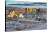 Sandstone Landscape, Vermillion Cliffs, White Pockets Wilderness, Bureau of Land Management, Arizon-Howie Garber-Stretched Canvas