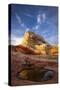 Sandstone Monolith & Reflection-eTrayne-Stretched Canvas