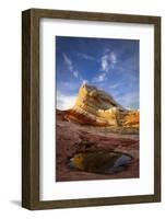 Sandstone Monolith & Reflection-eTrayne-Framed Photographic Print