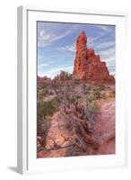 Sandstone Morning, Outside Moab-Vincent James-Framed Photographic Print