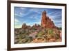 Sandstone Morning Wide-Vincent James-Framed Photographic Print