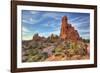 Sandstone Morning Wide-Vincent James-Framed Photographic Print