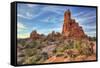 Sandstone Morning Wide-Vincent James-Framed Stretched Canvas