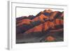 Sandstone Mountains Lit by the Last Rays of Light from the Setting Sun-Lee Frost-Framed Photographic Print