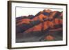 Sandstone Mountains Lit by the Last Rays of Light from the Setting Sun-Lee Frost-Framed Photographic Print