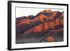 Sandstone Mountains Lit by the Last Rays of Light from the Setting Sun-Lee Frost-Framed Photographic Print