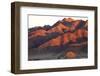 Sandstone Mountains Lit by the Last Rays of Light from the Setting Sun-Lee Frost-Framed Photographic Print