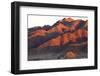 Sandstone Mountains Lit by the Last Rays of Light from the Setting Sun-Lee Frost-Framed Photographic Print